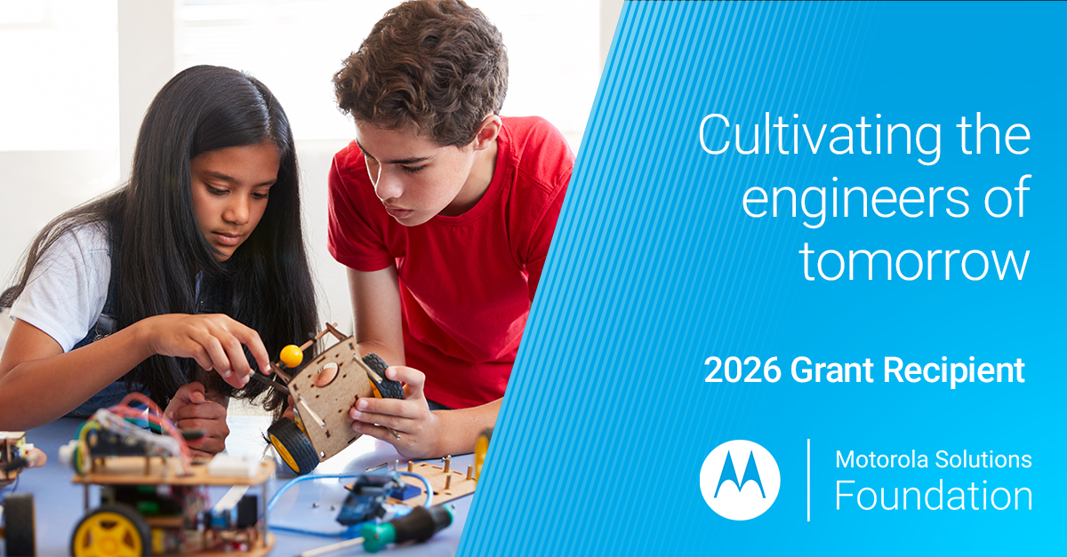 Project SYNCERE Receives Motorola Solutions Foundation Grant
